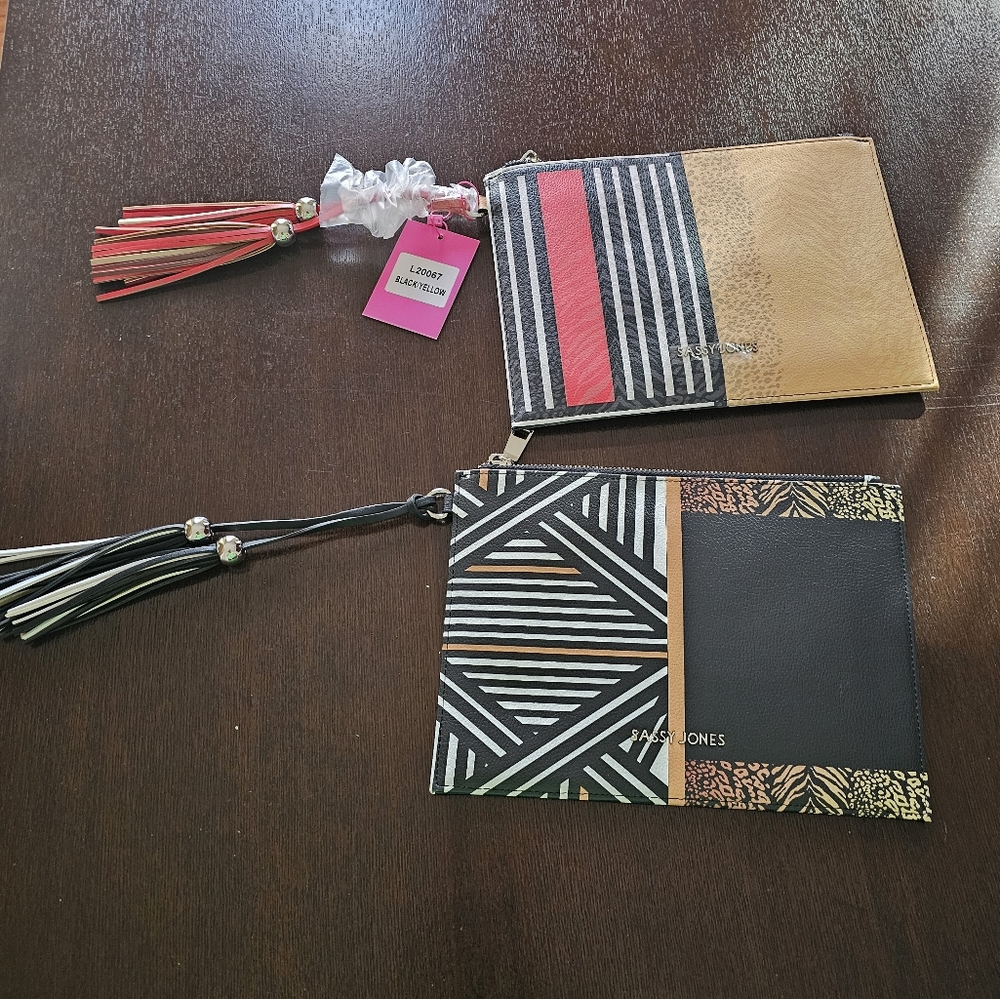 Sassy Jones Clutches 2 for $25